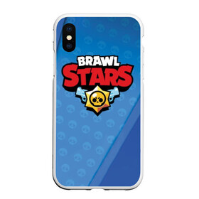 Чехол для iPhone XS Max матовый с принтом Brawl Stars в Екатеринбурге, Силикон | Область печати: задняя сторона чехла, без боковых панелей | brawl stars | jessie | leon | spike | бравл старс | джесси | леон | спайк