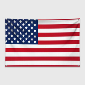 Флаг-баннер с принтом USA в Екатеринбурге, 100% полиэстер | размер 67 х 109 см, плотность ткани — 95 г/м2; по краям флага есть четыре люверса для крепления | usa | абстракция | америка | американский | герб | звезды | краска | символика сша | страны | сша | флаг | штаты
