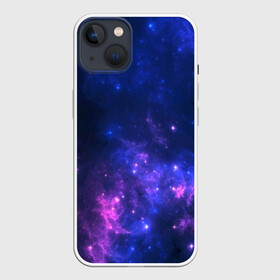 Чехол для iPhone 13 с принтом Неоновый космос в Екатеринбурге,  |  | galaxy | nebula | space | star | абстракция | вселенная | галактика | звезда | звезды | космический | планеты