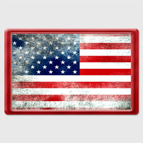 Магнит 45*70 с принтом Америка Флаг в Екатеринбурге, Пластик | Размер: 78*52 мм; Размер печати: 70*45 | usa | абстракция | америка | американский | герб | звезды | краска | символика сша | страны | сша | флаг | штаты