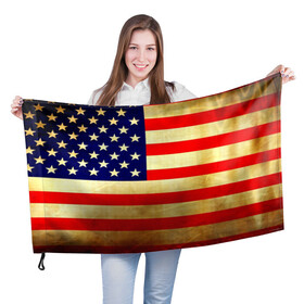 Флаг 3D с принтом USA в Екатеринбурге, 100% полиэстер | плотность ткани — 95 г/м2, размер — 67 х 109 см. Принт наносится с одной стороны | usa | абстракция | америка | американский | герб | звезды | краска | символика сша | страны | сша | флаг | штаты