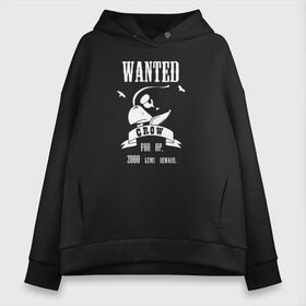 Женское худи Oversize хлопок с принтом Crow wanted - Brawl Stars в Екатеринбурге, френч-терри — 70% хлопок, 30% полиэстер. Мягкий теплый начес внутри —100% хлопок | боковые карманы, эластичные манжеты и нижняя кромка, капюшон на магнитной кнопке | brawl stars | moba | барли | ворон | джин | динамайк | дэррил | игра | карл | кольт | леон | мортис | нита | пайпер | пенни | поко | пэм | рико | спайк | тара | фрэнк | шелли | эль примо