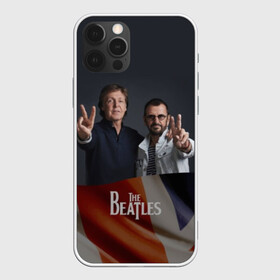 Чехол для iPhone 12 Pro с принтом The Beatles в Екатеринбурге, силикон | область печати: задняя сторона чехла, без боковых панелей | england | flag | group | music | rock | the beatles | битлз | группа | музыка