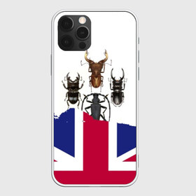 Чехол для iPhone 12 Pro Max с принтом Жуки в Екатеринбурге, Силикон |  | england | flag | the beatles | англия | жуки | флаг