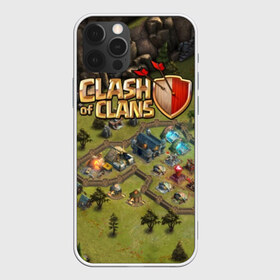 Чехол для iPhone 12 Pro Max с принтом Clash of Clans в Екатеринбурге, Силикон |  | Тематика изображения на принте: base | clan wars | coc | hall | hog rider | royale | town | trap | база | гоблин | золото | клеш оф кленс | кок | крепость | кристаллы | трофей | эликсир