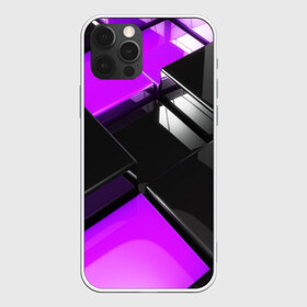 Чехол для iPhone 12 Pro Max с принтом Неоновые кубы в Екатеринбурге, Силикон |  | abstraction | carbon | geometry | optic | optical | pattern | visual | абстракция | геометрия | движение | линии | оптический узор | психоделика | текстуры | узор