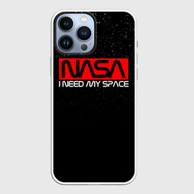 Чехол для iPhone 13 Pro Max с принтом NASA (НА СПИНЕ) в Екатеринбурге,  |  | Тематика изображения на принте: galaxy | nasa | space | space company | star | астрономия | галактика | звезды | космическая компания | космос | наса