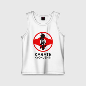 Детская майка хлопок с принтом Karate Kyokushin в Екатеринбурге,  |  | box | boxing | bruce lee | champion | dragon | fight | fighter | judo | muay thai | team | tiger | ufc | али | боевые | боец | бой | бокс | боксер | борьба | брюс ли | воин | дзюдо | дракон | единоборства | искусство | карате | контакт | кулак | лев