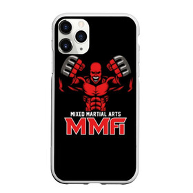 Чехол для iPhone 11 Pro матовый с принтом ММА в Екатеринбурге, Силикон |  | art | arts | boxing | emblem | f | fighter | gloves | logo | martial arts | master | mixed | red | sign | sport | style | text | wrestling | боевое | боевые | боец | бокс | борьба | единоборства | знак | искусства | искусство | красный | кулаки | логотип 