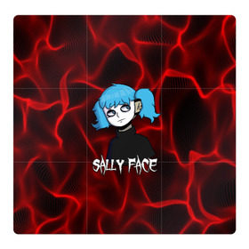 Магнитный плакат 3Х3 с принтом SALLY FACE в Екатеринбурге, Полимерный материал с магнитным слоем | 9 деталей размером 9*9 см | 