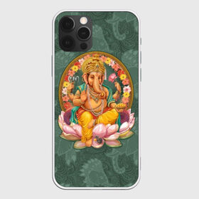 Чехол для iPhone 12 Pro Max с принтом Ганеша в Екатеринбурге, Силикон |  | ax | beads | character | elephant | god | gold | hands | head | holiday | jewels | lilies | lord | mouse | ornament | pattern | благополучие | бог | божество | бусы | владыка | ганеша | голова | драгоценности | золото | индуизм | лилии | много | мудрость 