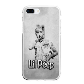 Чехол для iPhone 7Plus/8 Plus матовый с принтом Lil Peep в Екатеринбурге, Силикон | Область печати: задняя сторона чехла, без боковых панелей | awful things | gustav | lil peep | густав ор | клауд | клауд рэп | лил | лили | певец | пееп | пеп | пип | пост эмо | реп | репер | рэп | рэпер | трэп | хип | хип хоп | хоп | эмо трэп