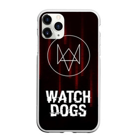 Чехол для iPhone 11 Pro матовый с принтом WATCH DOGS в Екатеринбурге, Силикон |  | action | ct os | ded sec | fox | gamer | glitch | hacker | player | watch dogs | watch dogs 2 | глитч | знак лиса | игра | компьютерная игра | хакер