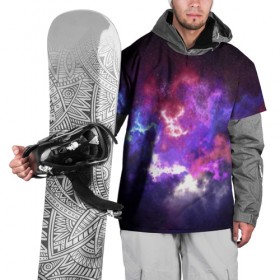 Накидка на куртку 3D с принтом Космос в Екатеринбурге, 100% полиэстер |  | galaxy | nebula | space | star | абстракция | вселенная | галактика | звезда | звезды | космический | планеты