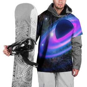 Накидка на куртку 3D с принтом САТУРН в Екатеринбурге, 100% полиэстер |  | galaxy | nebula | space | star | абстракция | вселенная | галактика | звезда | звезды | космический | планеты