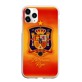 Чехол для iPhone 11 Pro матовый с принтом Сборная Испании в Екатеринбурге, Силикон |  | espana | la furia roja | spain | испания | красная фурия | сборная испании | сборная испании по футболу | сборные | форма | футбол | чемпионат