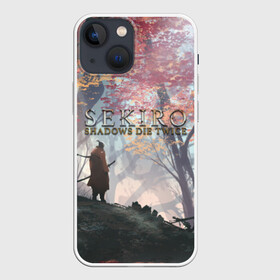 Чехол для iPhone 13 mini с принтом Sekiro: Shadows Die Twice в Екатеринбурге,  |  | action | adventure | die | japain | ninja | sekiro | shadows | shinobi | twice | волк | дважды | ниндзя | однорукий | секиро | сэкиро | тени | умирают | шиноби | экшн | япония