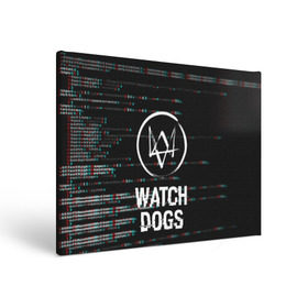 Холст прямоугольный с принтом WATCH DOGS в Екатеринбурге, 100% ПВХ |  | action | ct os | ded sec | fox | game | gamer | glitch | hacker | player | watch dogs | watch dogs 2 | глитч | знак лиса | игра | компьютерная игра | маркус | хакер