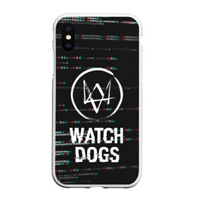 Чехол для iPhone XS Max матовый с принтом WATCH DOGS в Екатеринбурге, Силикон | Область печати: задняя сторона чехла, без боковых панелей | action | ct os | ded sec | fox | game | gamer | glitch | hacker | player | watch dogs | watch dogs 2 | глитч | знак лиса | игра | компьютерная игра | маркус | хакер