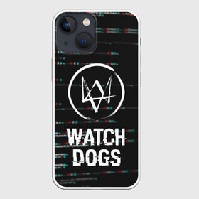 Чехол для iPhone 13 mini с принтом WATCH DOGS в Екатеринбурге,  |  | action | ct os | ded sec | fox | game | gamer | glitch | hacker | player | watch dogs | watch dogs 2 | глитч | знак лиса | игра | компьютерная игра | маркус | хакер