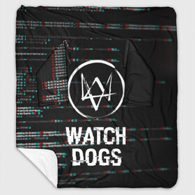 Плед с рукавами с принтом WATCH DOGS в Екатеринбурге, 100% полиэстер | Закругленные углы, все края обработаны. Ткань не мнется и не растягивается. Размер 170*145 | action | ct os | ded sec | fox | game | gamer | glitch | hacker | player | watch dogs | watch dogs 2 | глитч | знак лиса | игра | компьютерная игра | маркус | хакер