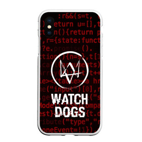 Чехол для iPhone XS Max матовый с принтом WATCH DOGS в Екатеринбурге, Силикон | Область печати: задняя сторона чехла, без боковых панелей | action | ct os | ded sec | fox | game | gamer | glitch | hacker | player | watch dogs | watch dogs 2 | глитч | знак лиса | игра | компьютерная игра | маркус | хакер