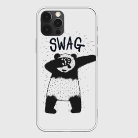 Чехол для iPhone 12 Pro Max с принтом Swag Panda в Екатеринбурге, Силикон |  | Тематика изображения на принте: animal | art | authority | bear | dab | drawing | gesture | graphics | indisputable | panda | swag | wild | авторитет | графика | даб | дикий | жест | животное | искусство | медведь | непререкаемый | панда | рисунок | свэг