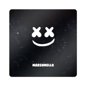 Магнит виниловый Квадрат с принтом Marshmello Cosmos в Екатеринбурге, полимерный материал с магнитным слоем | размер 9*9 см, закругленные углы | dj | marshmello | usa | америка | клубная музыка | мармело | маршмелло | маршмеллоу | музыка | музыкант