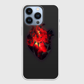 Чехол для iPhone 13 Pro с принтом Space Heart в Екатеринбурге,  |  | space
heart
космос
космическое сердце
сердце