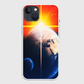 Чехол для iPhone 13 с принтом Космос в Екатеринбурге,  |  | galaxy | nebula | space | star | абстракция | вселенная | галактика | звезда | звезды | космический | планеты