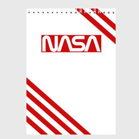 Скетчбук с принтом NASA в Екатеринбурге, 100% бумага
 | 48 листов, плотность листов — 100 г/м2, плотность картонной обложки — 250 г/м2. Листы скреплены сверху удобной пружинной спиралью | alien | earth | iss | live | mars | nasa live | shuttle | space | ufo | ufobirne | usa | аполлон | космос | наса | сша | шаттл