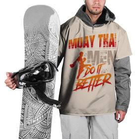 Накидка на куртку 3D с принтом Muay Thai в Екатеринбурге, 100% полиэстер |  | fight | muay thai | thai boxing | ufc | бокс | ката | кикбоксин | лаос | лоу кик | муай | мьянма | поединок | таиланд | тай | тайский | таолу