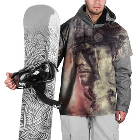 Накидка на куртку 3D с принтом Шаман в Екатеринбурге, 100% полиэстер |  | Тематика изображения на принте: 