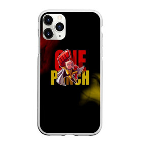 Чехол для iPhone 11 Pro матовый с принтом One-Punch Man в Екатеринбурге, Силикон |  | Тематика изображения на принте: one | one punch man | бесправный ездок | бласт | бэнг | ванпанчмен | генос | демон киборг | лысый плащ | ниндзя | сайтама | сверхзвуковой соник | серебряный клык | тацумаки | человек один удар