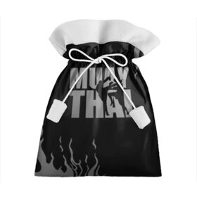 Подарочный 3D мешок с принтом Muay Thai в Екатеринбурге, 100% полиэстер | Размер: 29*39 см | fight | muay thai | thai boxing | ufc | бокс | ката | кикбоксин | лаос | лоу кик | муай | мьянма | поединок | таиланд | тай | тайский | таолу