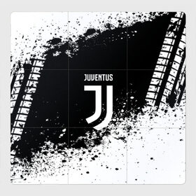 Магнитный плакат 3Х3 с принтом JUVENTUS в Екатеринбурге, Полимерный материал с магнитным слоем | 9 деталей размером 9*9 см | italia | juve | juventus | sport | италия | спорт | спортивная форма | футбол | футбольный | чемпионат | ювентус