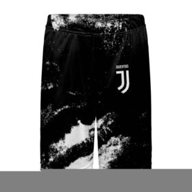 Детские спортивные шорты 3D с принтом Juventus Sport в Екатеринбурге,  100% полиэстер
 | пояс оформлен широкой мягкой резинкой, ткань тянется
 | Тематика изображения на принте: 