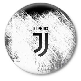 Значок с принтом Juventus в Екатеринбурге,  металл | круглая форма, металлическая застежка в виде булавки | italia | juve | juventus | sport | италия | спорт | спортивная форма | футбол | футбольный | чемпионат | ювентус