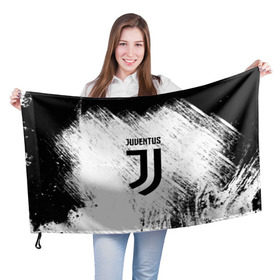 Флаг 3D с принтом Juventus в Екатеринбурге, 100% полиэстер | плотность ткани — 95 г/м2, размер — 67 х 109 см. Принт наносится с одной стороны | italia | juve | juventus | sport | италия | спорт | спортивная форма | футбол | футбольный | чемпионат | ювентус