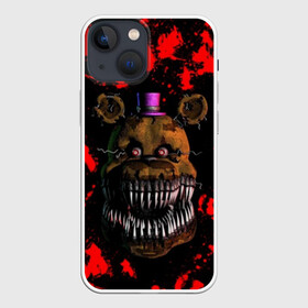 Чехол для iPhone 13 mini с принтом Five Nights At Freddys в Екатеринбурге,  |  | 5 ночей с фредди | five nights at freddys | foxy | аниматроники | игра | компьютерная игра | робот | фокси | фредди | фреди | чика