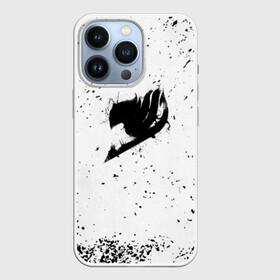 Чехол для iPhone 13 Pro с принтом Черный логотип Хвост Феи на белом в Екатеринбурге,  |  | fairy tail | акнология | грей | демон | зереф | игнил | люси хартфилия | мавис вермилион | маг | маги | манга | нацу | нацу драгнил | сердце гримуара | тартарос | хвост феи | хэппи | эльза скарлет