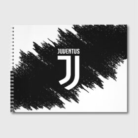 Альбом для рисования с принтом JUVENTUS SPORT в Екатеринбурге, 100% бумага
 | матовая бумага, плотность 200 мг. | cr7 | fc | football | football club | juve | juventus | ronaldo | sport | роналдо | спорт | спортивные | униформа | фирменные цвета | фк | футбол | футбольный клуб | ювентус