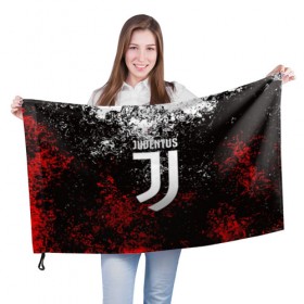 Флаг 3D с принтом JUVENTUS SPORT в Екатеринбурге, 100% полиэстер | плотность ткани — 95 г/м2, размер — 67 х 109 см. Принт наносится с одной стороны | cr7 | fc | football | football club | juve | juventus | ronaldo | sport | роналдо | спорт | спортивные | униформа | фирменные цвета | фк | футбол | футбольный клуб | ювентус