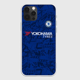 Чехол для iPhone 12 Pro Max с принтом Chelsea home 19-20 в Екатеринбурге, Силикон |  | champions league | chelsea | england | hazard | kante | азар | англия | канте | лига чемпионов | челси
