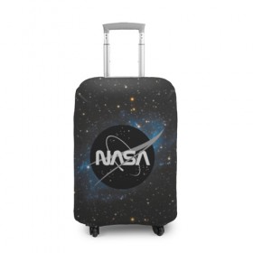 Чехол для чемодана 3D с принтом NASA в Екатеринбурге, 86% полиэфир, 14% спандекс | двустороннее нанесение принта, прорези для ручек и колес | galaxy | nasa | nebula | space | star | абстракция | вселенная | галактика | звезда | звезды | космический | наса | планеты