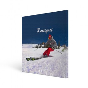 Холст квадратный с принтом Rossignol в Екатеринбурге, 100% ПВХ |  | france | movement | rossignol | snow | speed | вершина | горные лыжи | горы | движение | скорость | снег | франция