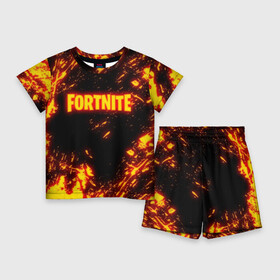 Детский костюм с шортами 3D с принтом FORTNITE FIRE STORM в Екатеринбурге,  |  | 2019 | armor | armour | cybersport | esport | fire | flame | fortnite | game | llama | logo | броня | игра | киберспорт | лама | огонь | фиолетовый | фирменные цвета | фортнайт