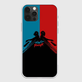 Чехол для iPhone 12 Pro Max с принтом Daft Punk в Екатеринбурге, Силикон |  | blue | club | daft punk | music | red | style | trans | бас | басс | дафт панк | клуб | клубная | красный | мода | молодость | музыка | надпись | рейв | стиль | транс | электромузыка