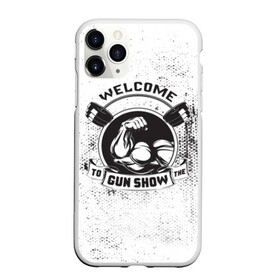 Чехол для iPhone 11 Pro Max матовый с принтом Gun show в Екатеринбурге, Силикон |  | Тематика изображения на принте: bodybuilding | diet | exercise | fitness | gym | heath | motivation | muscle | phil | training | workout | бодибилдинг | мотивация | спорт | трансформация | фитнес | эстетичный