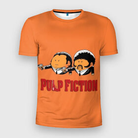 Мужская футболка 3D спортивная с принтом Pulp Fiction - Art 2 в Екатеринбурге, 100% полиэстер с улучшенными характеристиками | приталенный силуэт, круглая горловина, широкие плечи, сужается к линии бедра | art | film | movie | pulp fiction | tarantino | кино | криминальное чтиво | приколы | тарантино | фильмы